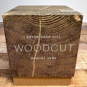 Woodcut Memory Game - Brown